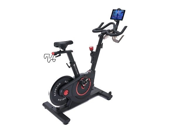EX5 Smart Connect Fitness Bike | 30-Day FreeMembership | Easy Storage | Small Spaces | Cushioned Seat | Solid, Stable Design | HIIT | Top Instructors | 32 Resistance Levels | Bluetooth