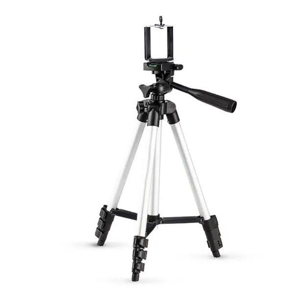 Extendable Tripod Stand 3 In 1 Professional Camera Holder With Phone Clip Tripod Adjustable Tripod With Portable Bag For Mobile Phone Tripod Stand Holder | Shop The Latest Trends | Temu