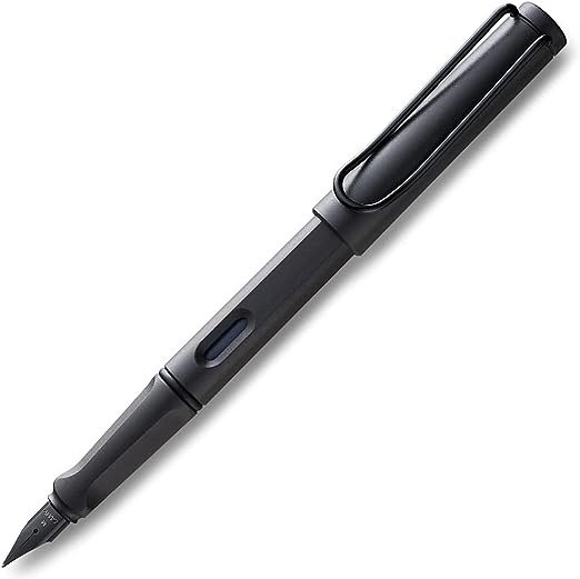Safari Fountain Pen - Charcoal - Fine