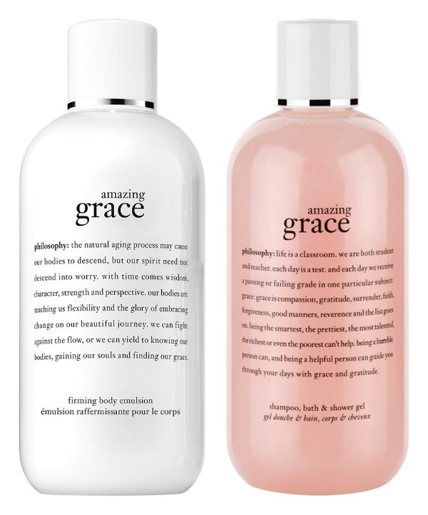 Amazing Grace 8-Oz. Firming Body Emulsion & Shampoo, Shower Gel & Bubble Bath