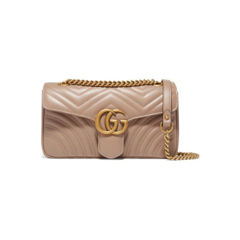 GucciGG Marmont small quilted leather shoulder bag