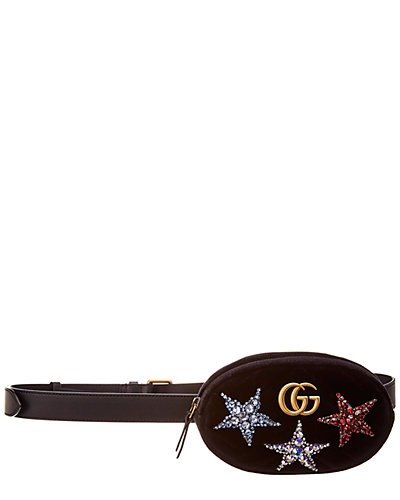GG Marmont Velvet Belt Bag
