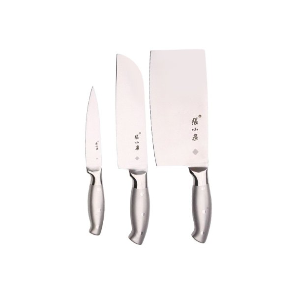 不锈钢厨房刀具3件套 含水果刀小厨刀切片刀