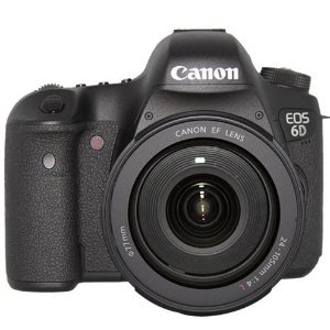 佳能EOS 6D 数码单反相机机身+ 24-105mm镜头套机