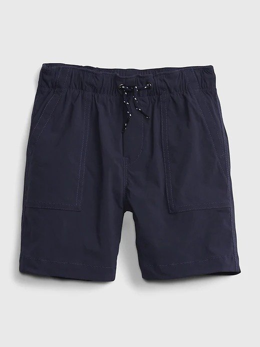 Toddler Hybrid Pull-On Shorts with QuickDry