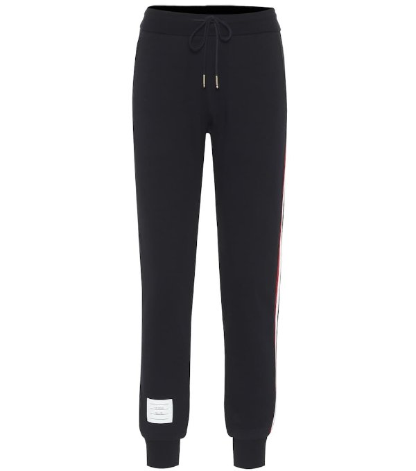 Cotton jersey trackpants