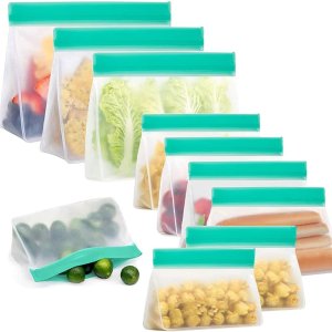 EGFheal 10Pack Reusable Food Storage Bags