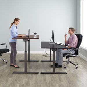 Realspace Magellan Pneumatic Stand Up Height-Adjustable Desk