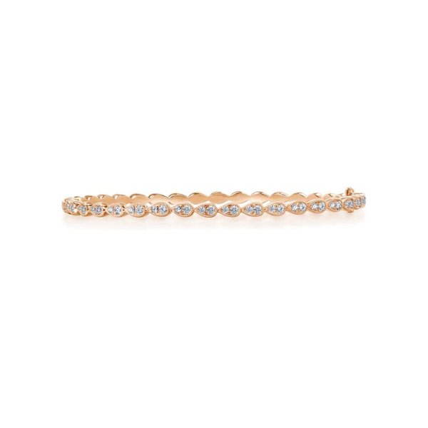 Daily Luxe 18K Rose Gold Diamond Bangle | Chow Sang Sang Jewellery eShop
