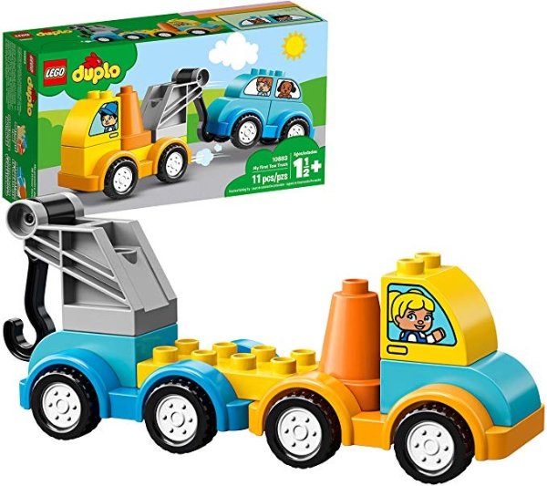 DUPLO My First Tow Truck 10883 Building Blocks, 2019 (11 Pieces)