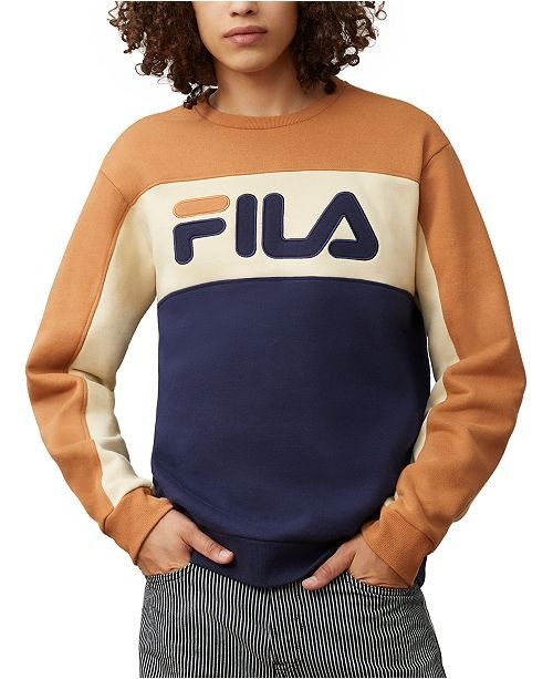 Men's Colorblocked Fleece Sweatshirt