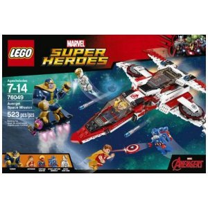 LEGO乐高 超级英雄系列 复仇者太空计划