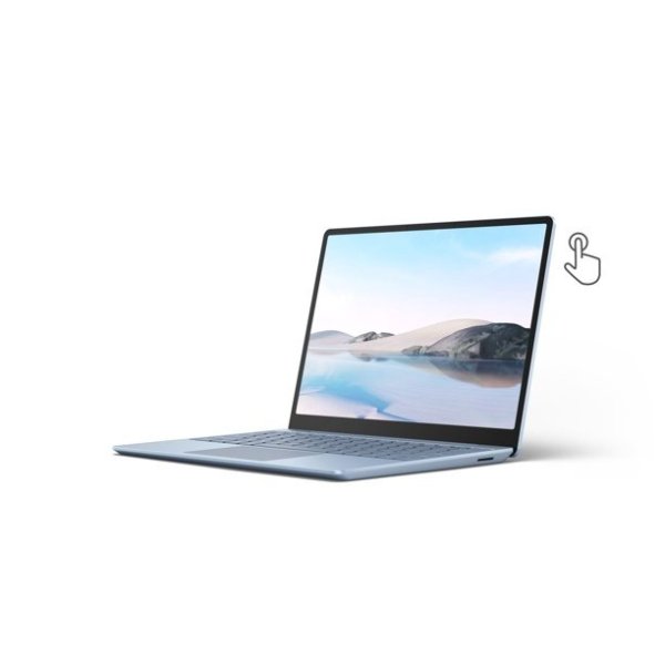 Surface Laptop Go, 12.4" Touchscreen, Intel Core i5-1035G1, 8GB Memory, 128GB SSD, Ice Blue, THH-00024