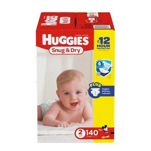 Snug & Dry Diapers Super Pack (Select Size)