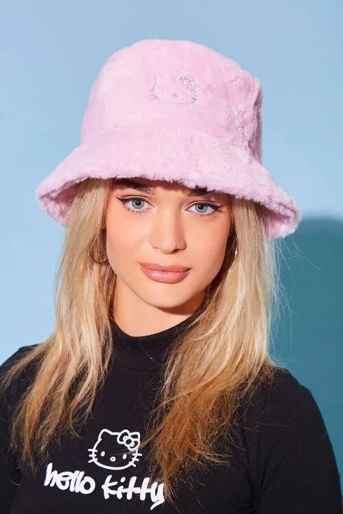 x Hello Kitty 渔夫帽
