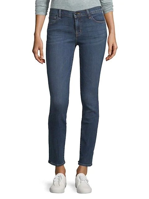 Maude Mid-Rise Skinny Jeans