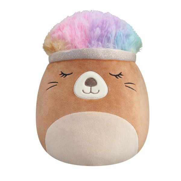 10" Squishdoo Beaver - Bristol, The Stuffed Animal Plush Toy