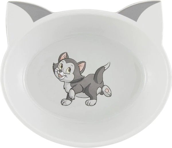Figaro No-Skid Ceramic Cat Bowl, 1 cup