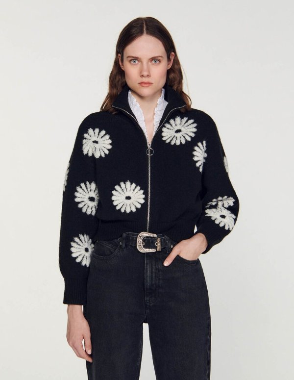 Silas Floral Jacquard Sweater