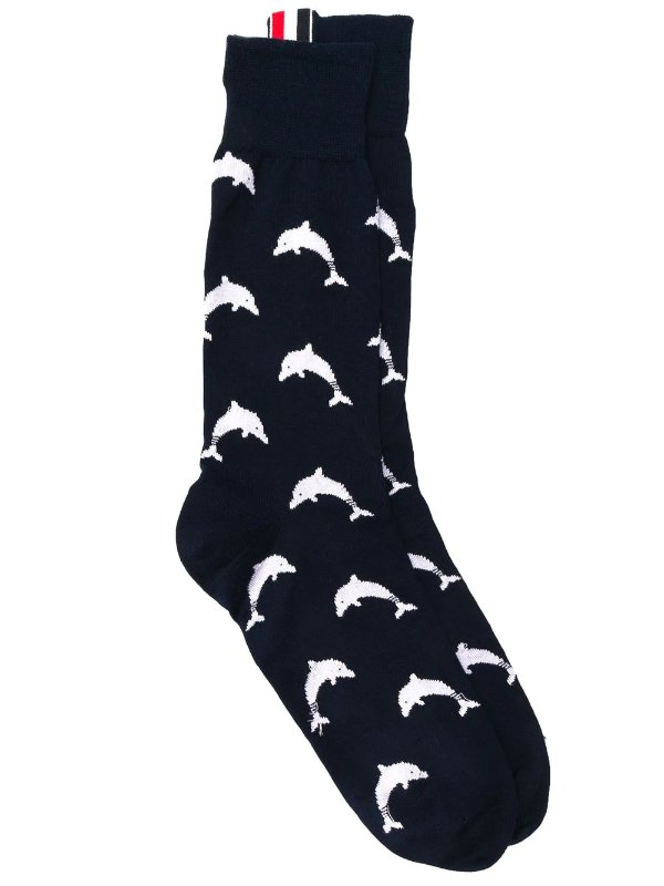 dolphin icon socks