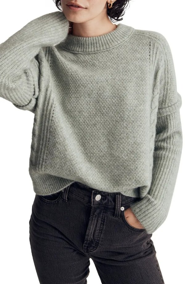 Havener Cable Pullover Sweater