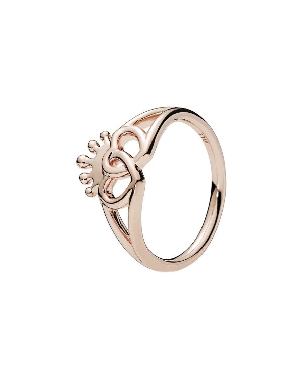 Rose United Regal Hearts Ring