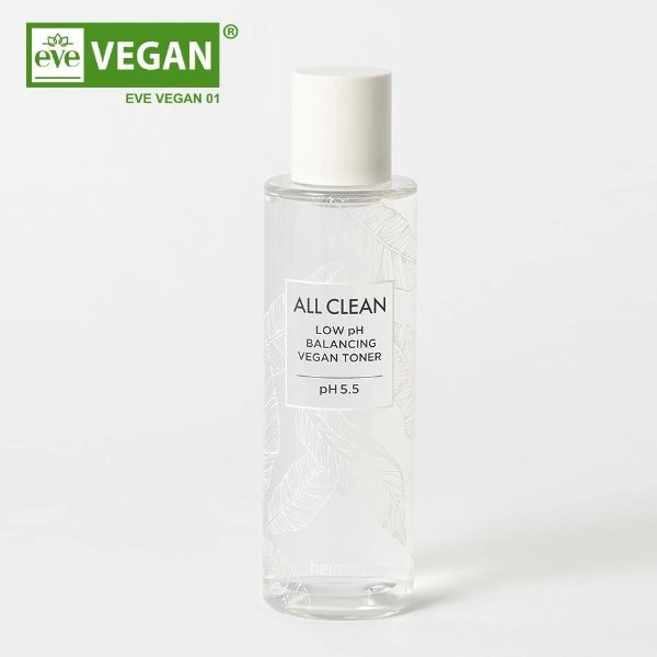 All Clean Low pH Balancing Vegan Toner 150ml