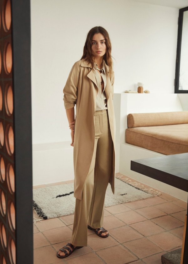 Flowy oversize trench - Women | OUTLET USA