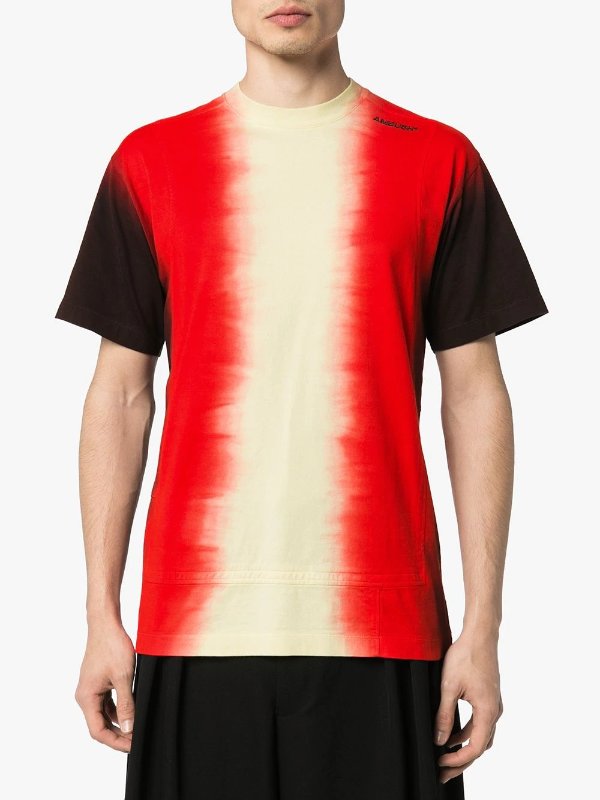 tie-dye panel T-shirt