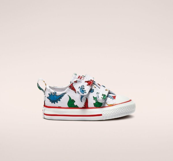 ​Chuck Taylor All Star Hook and Loop Dinoverse Toddler Low Top Shoe. Converse.com
