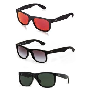 Ray-Ban RB4165 Justin New Wayfarer Sunglasses (Choice of Color & Size)