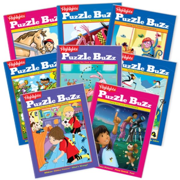 Puzzle Buzz 8-Book Set