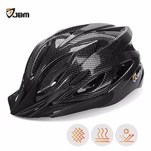 JBM Adult Cycling Bike Helmet Specialized for Mens Womens Safety Protection CPSC Certified - Black / Blue / Red / Yellow