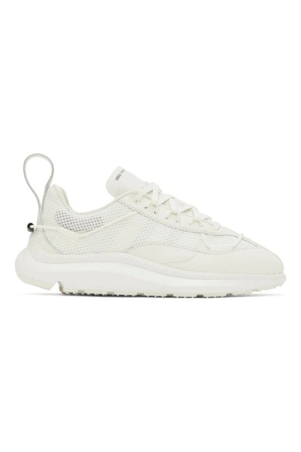 White Shiku Run Sneakers