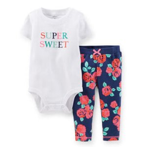 Carter's 2-Piece Bodysuit & French Terry Pant Set