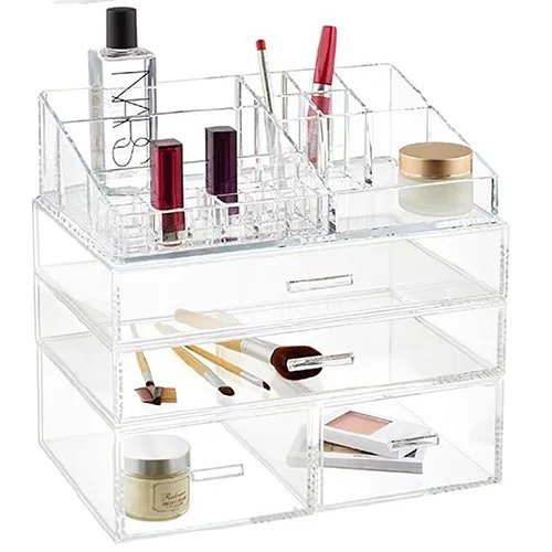 The Holiday Aisle Stillwater 4 Tier Cosmetic Organizer