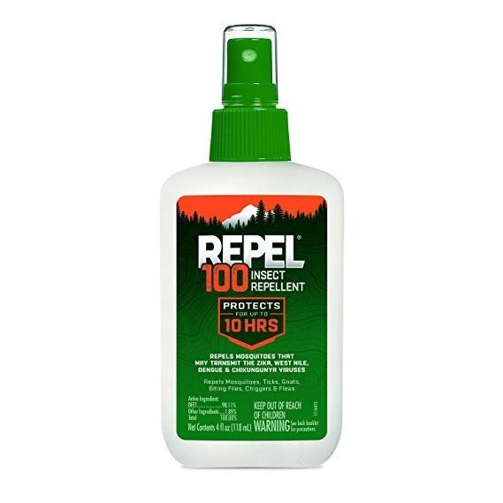 100 Insect Repellent, Pump Spray, 4-Ounce