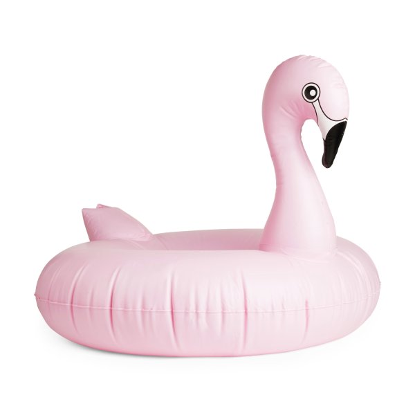 Flamingo Pool Float Toy for Pets, Large