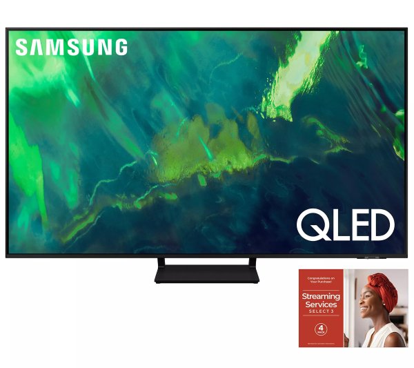 75" Q70A QLED Smart TV with 2-Year Warranty and Voucher - QVC.com