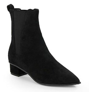 Ash Mira Block Suede Chelsea Boots @ Saks Off 5th