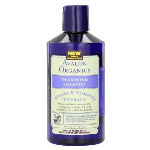 Avalon Organics Shampoo, Thickening, Biotin B-Complex 14 fl oz (414 ml)