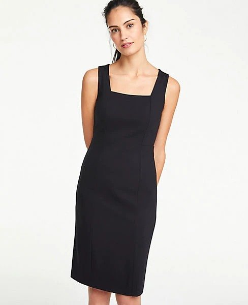 The All-Day Ponte Dress | Ann Taylor