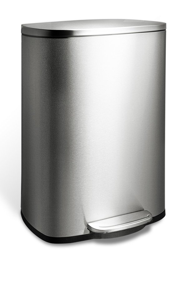 50L Stainless Steel Pedal Trash Can