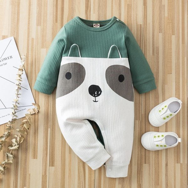 Baby Adorable Animal Splice Jumpsuits