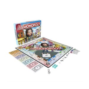 Ms. Monopoly Board Game for Ages 8 and Up