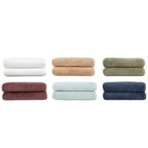 Luxury Turkish Cotton Soft Twist Bath Sheets (Set of 2) - 6 Colors