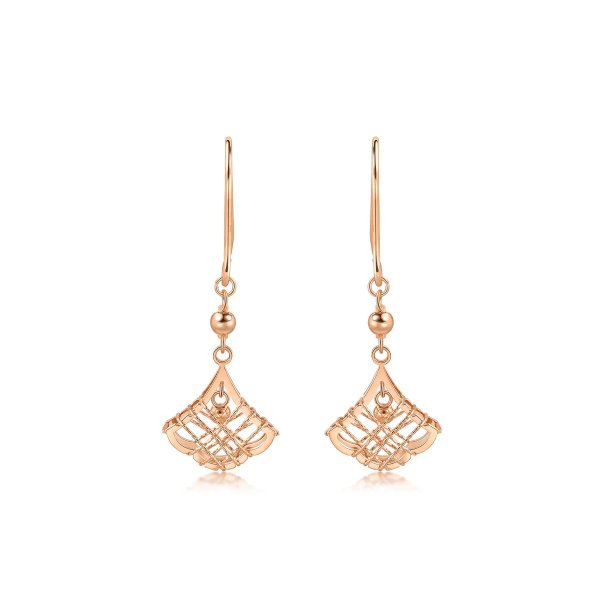 Minty Collection 18K Rose Gold Earring - 92265E | Chow Sang Sang Jewellery