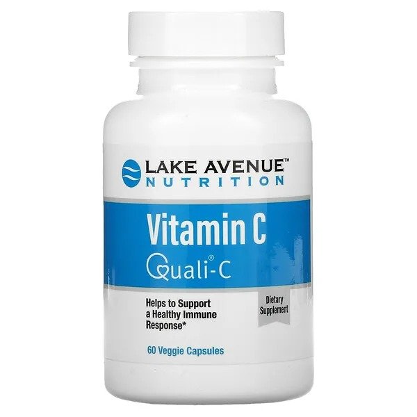 Lake Avenue Nutrition 维生素C 1,000 mg, 60粒