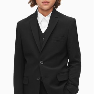 Calvin Klein 儿童折扣区好价促销，封面男童西装仅$26