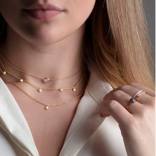 Fiji Diamond Pendant Necklace